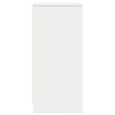 vidaXL fehér szerelt fa tálalószekrény 57x34x76 cm