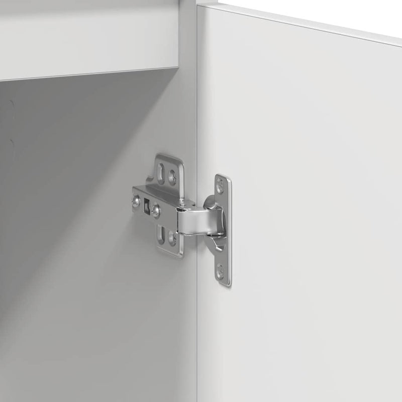 vidaXL fehér szerelt fa tálalószekrény 57x34x76 cm