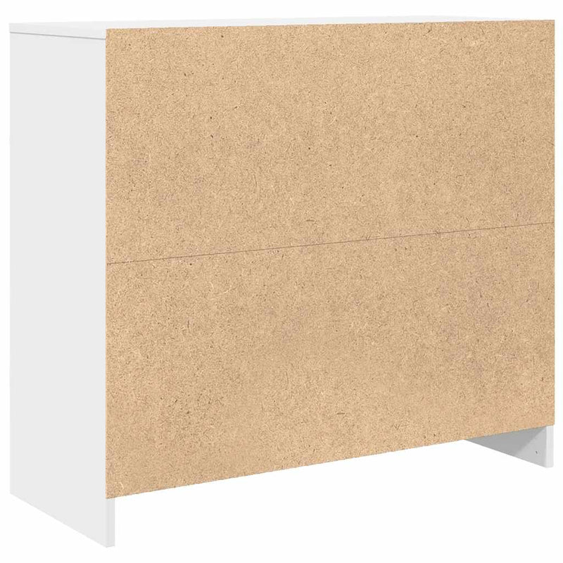 vidaXL fehér szerelt fa tálalószekrény 85x34x76 cm