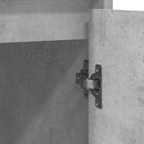 vidaXL betonszürke szerelt fa tálalószekrény 85x34x76 cm