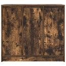 vidaXL füstös tölgy színű szerelt fa tálalószekrény 85x34x76 cm