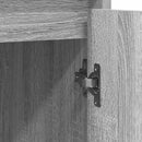 vidaXL szürke sonoma színű szerelt fa tálalószekrény 85x34x76 cm