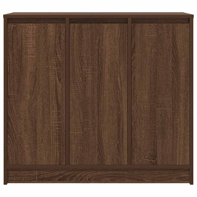 vidaXL barna tölgy színű szerelt fa tálalószekrény 85x34x76 cm