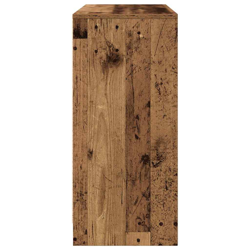 vidaXL antik fa szerelt fa tálalószekrény 85x34x76 cm