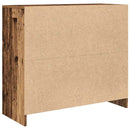 vidaXL antik fa szerelt fa tálalószekrény 85x34x76 cm