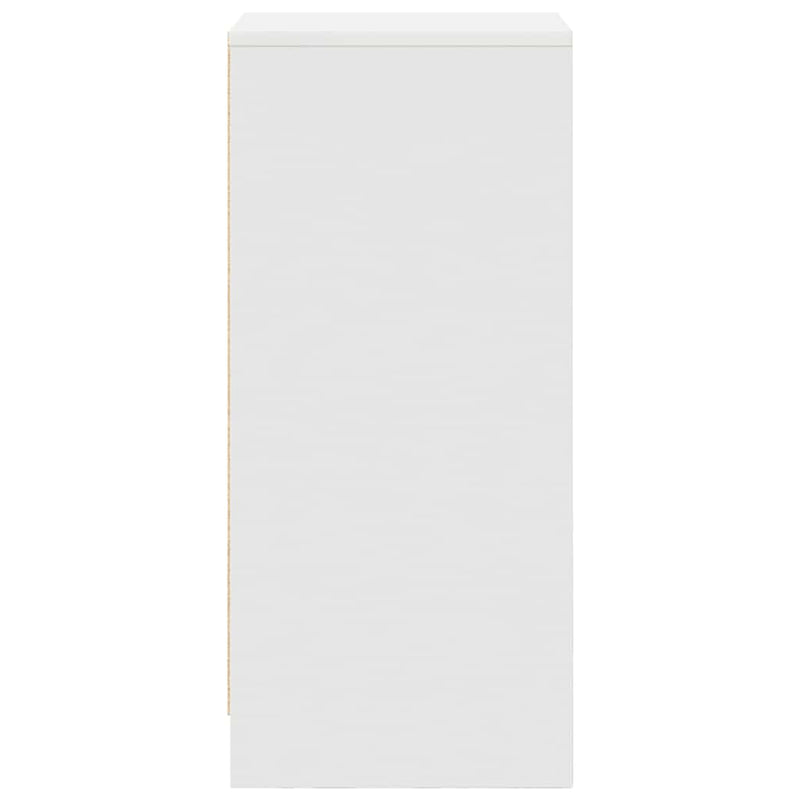 vidaXL fehér szerelt fa tálalószekrény 29,5x34x76 cm