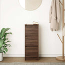 vidaXL barna tölgy színű szerelt fa tálalószekrény 29,5x34x76 cm