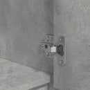 vidaXL betonszürke szerelt fa szekrény fiókkal 55,5x34x119,5 cm