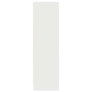 vidaXL fehér szerelt fa magasszekrény 29,5x34x119,5 cm