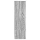 vidaXL szürke sonoma szerelt fa magasszekrény 29,5x34x119,5 cm