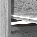 vidaXL szürke sonoma szerelt fa magasszekrény 29,5x34x119,5 cm