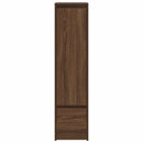 vidaXL barna tölgy szerelt fa magasszekrény 29,5x34x119,5 cm