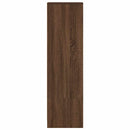 vidaXL barna tölgy szerelt fa magasszekrény 29,5x34x119,5 cm