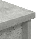 vidaXL betonszürke szerelt fa magasszekrény 37,5x35x180 cm