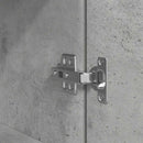 vidaXL betonszürke szerelt fa magasszekrény 37,5x35x180 cm