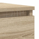 vidaXL sonoma tölgy színű szerelt fa tálalószekrény 37,5x35x99 cm