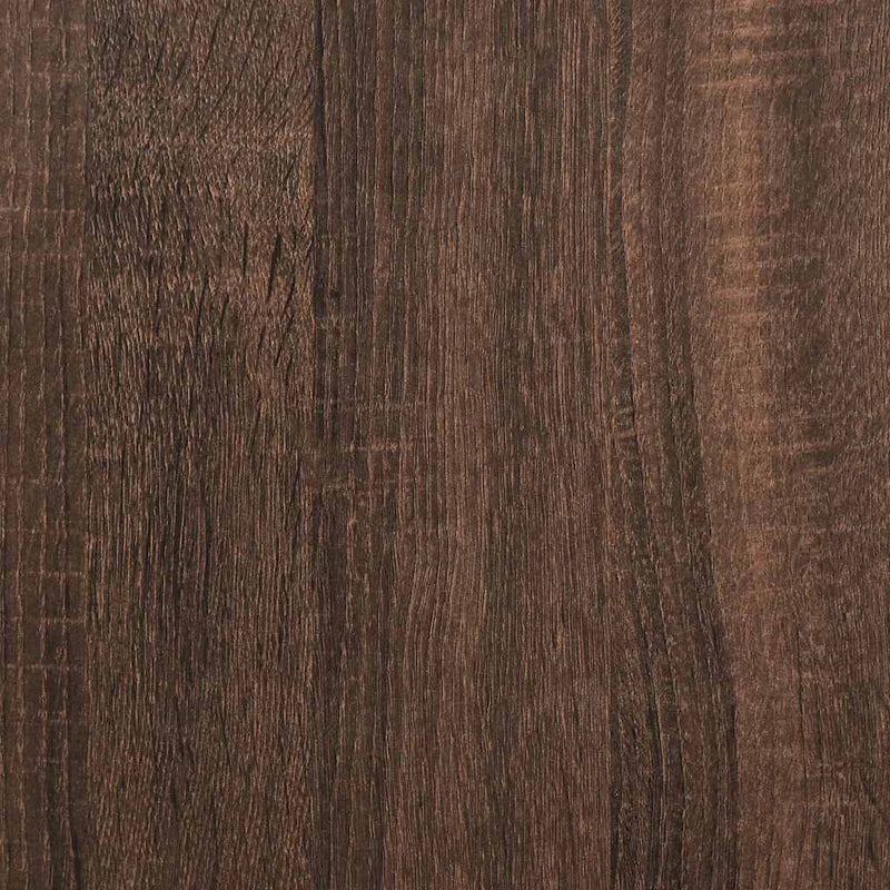 vidaXL barna tölgy színű szerelt fa tálalószekrény 37,5x35x99 cm