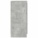 vidaXL betonszürke szerelt fa tálalószekrény 37,5x35x76 cm