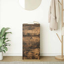 vidaXL füstös tölgy színű szerelt fa tálalószekrény 37,5x35x76 cm