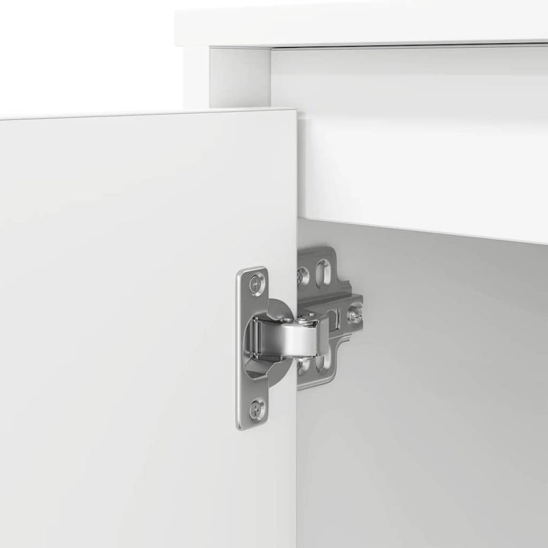 vidaXL fehér forgácslap íróasztal 120x42x76 cm