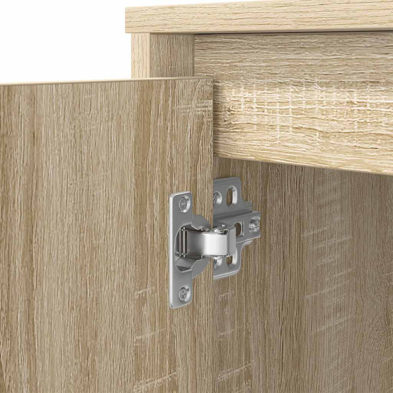 vidaXL sonomatölgy színű forgácslap íróasztal 120x42x76 cm