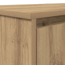 vidaXL kézműves tölgy színű szerelt fa íróasztal 120x42x76 cm