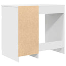 vidaXL fehér forgácslap íróasztal 86x49x76 cm