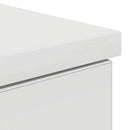 vidaXL fehér forgácslap íróasztal 86x49x76 cm