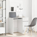 vidaXL fehér forgácslap íróasztal 86x49x76 cm