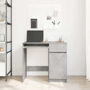 vidaXL betonszürke forgácslap íróasztal 86x49x76 cm