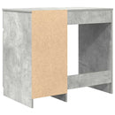 vidaXL betonszürke forgácslap íróasztal 86x49x76 cm