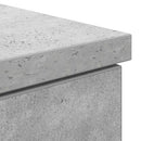 vidaXL betonszürke forgácslap íróasztal 86x49x76 cm