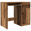 vidaXL antik fa szerelt fa íróasztal 86x49x76 cm