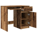 vidaXL antik fa szerelt fa íróasztal 86x49x76 cm