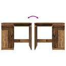 vidaXL antik fa szerelt fa íróasztal 86x49x76 cm