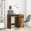 vidaXL antik fa szerelt fa íróasztal 86x49x76 cm