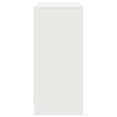 vidaXL fehér komód fiókokkal és ajtókkal 70,5x34x74,5 cm