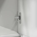 vidaXL fehér komód fiókokkal és ajtókkal 70,5x34x74,5 cm