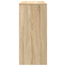 vidaXL sonoma tölgy komód fiókokkal és ajtókkal 70,5x34x74,5 cm