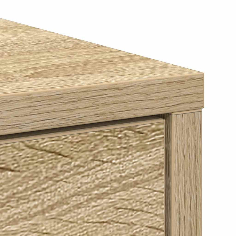 vidaXL sonoma tölgy komód fiókokkal és ajtókkal 70,5x34x74,5 cm