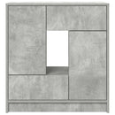 vidaXL betonszürke komód fiókokkal és ajtókkal 70,5x34x74,5 cm