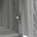 vidaXL szürke sonoma komód fiókokkal és ajtókkal 70,5x34x74,5 cm