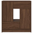 vidaXL barna tölgy komód fiókokkal és ajtókkal 70,5x34x74,5 cm