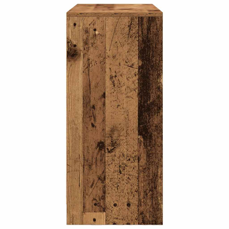 vidaXL antik fa komód fiókokkal és ajtókkal 70,5x34x74,5 cm