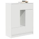 vidaXL fehér komód fiókokkal és ajtókkal 73x31x90 cm