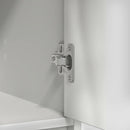 vidaXL fehér komód fiókokkal és ajtókkal 73x31x90 cm