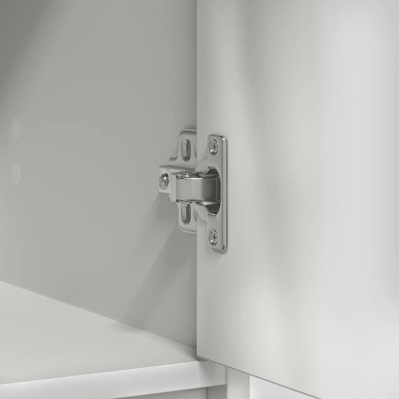 vidaXL fehér komód fiókokkal és ajtókkal 73x31x90 cm