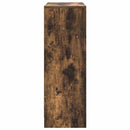 vidaXL füstölt tölgy komód fiókokkal és ajtókkal 73x31x90 cm