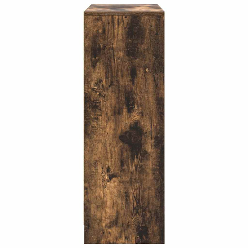 vidaXL füstölt tölgy komód fiókokkal és ajtókkal 73x31x90 cm