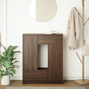 vidaXL barna tölgy komód fiókokkal és ajtókkal 73x31x90 cm